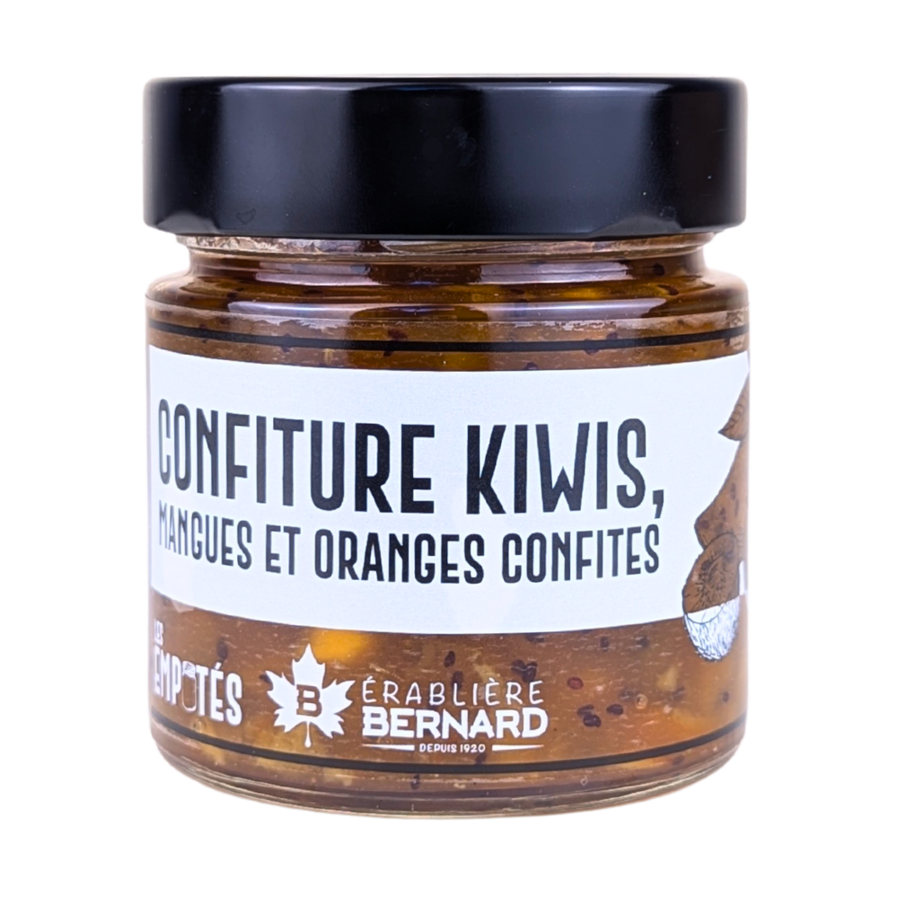 Confiture Kiwi, Mangue, Orange