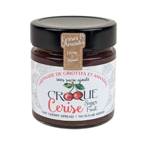 Tartinade cerises & amandes