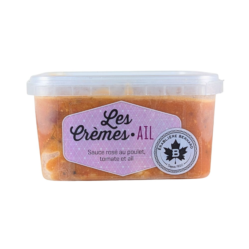 Sauce poulet, ail & tomates