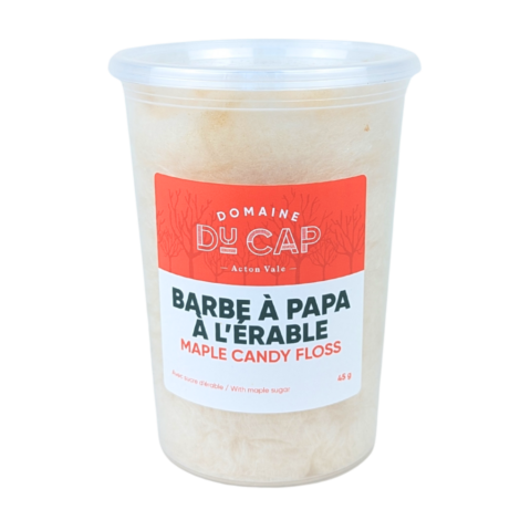 Barbe à papa à l'érable