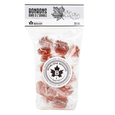 Bonbons durs érable