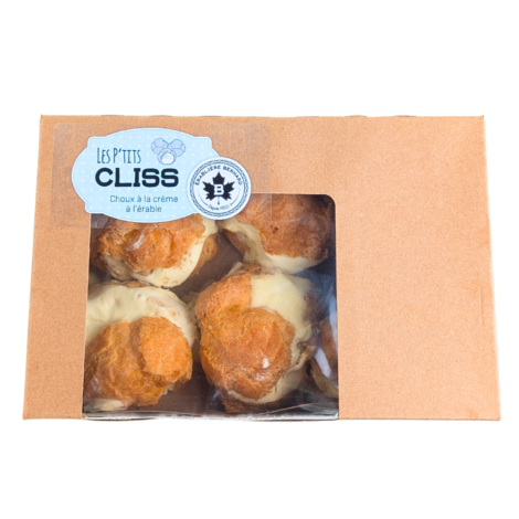 Choux mousse glacée à l'érable