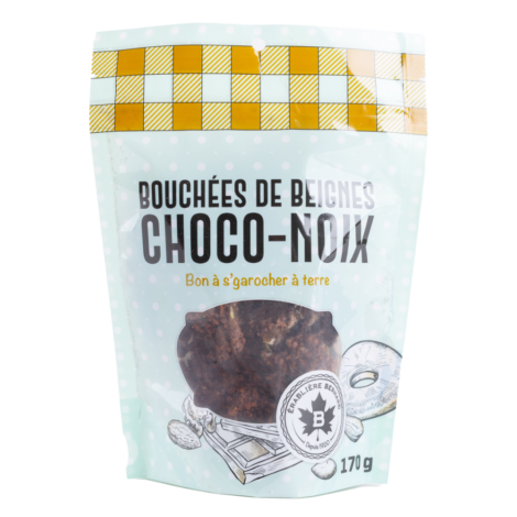 Bouchées de beignes choco-noix
