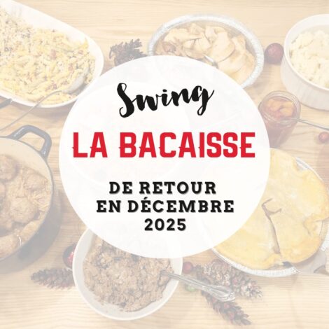 Swing La Bacaisse | Repas des fêtes à réchauffer